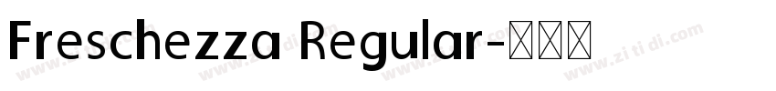 Freschezza Regular字体转换